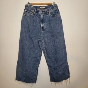 Levi's Medium Blue Wide Leg High-Rise Jeans